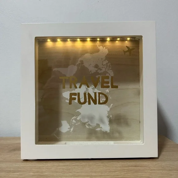 Travel fund ✈️ money shadow box - Picture 2 of 5